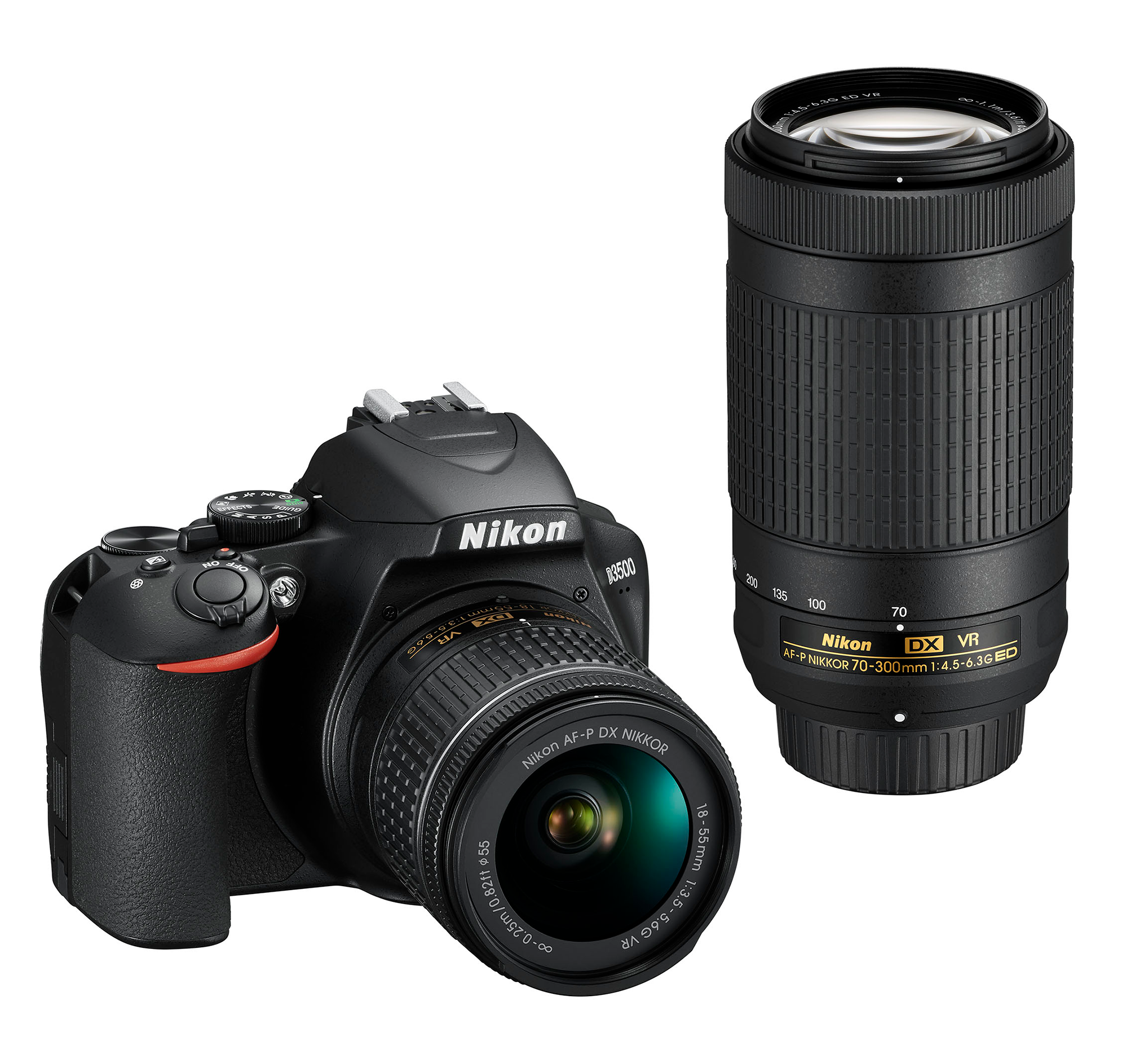 NIKON D3500 AF-P DX 18-55 VR + AF-P 70-300 VR