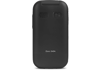 DORO 2404 DualSIM fekete kártyafüggetlen mobiltelefon