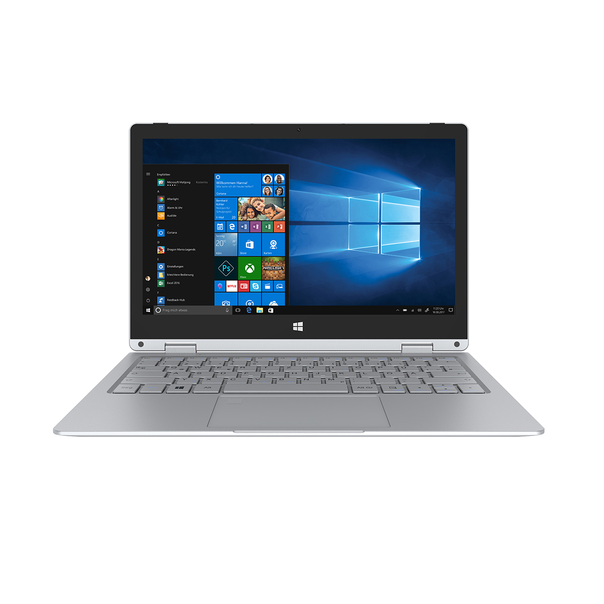 TREKSTOR PRIMEBOOK C11B-CO  - 11,6 Zoll - Intel® Celeron® N3350 - 4 GB - 64 GB - Intel® HD 500 - Windows 10 Home S-Modus (32 Bit)