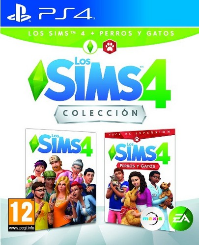 PS4 Colección Los Sims 4 + Perros y gatos