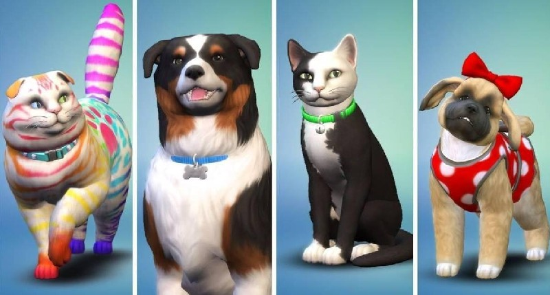 PS4 Colección Los Sims 4 + Perros y gatos