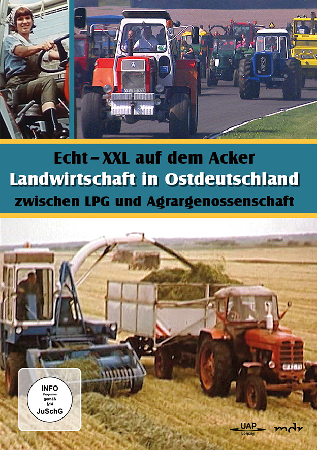 Echt – DVD Ostdeutschland XXL in dem Landwirtschaft Acker zwischen - und Agrargenossenschaft LPG auf