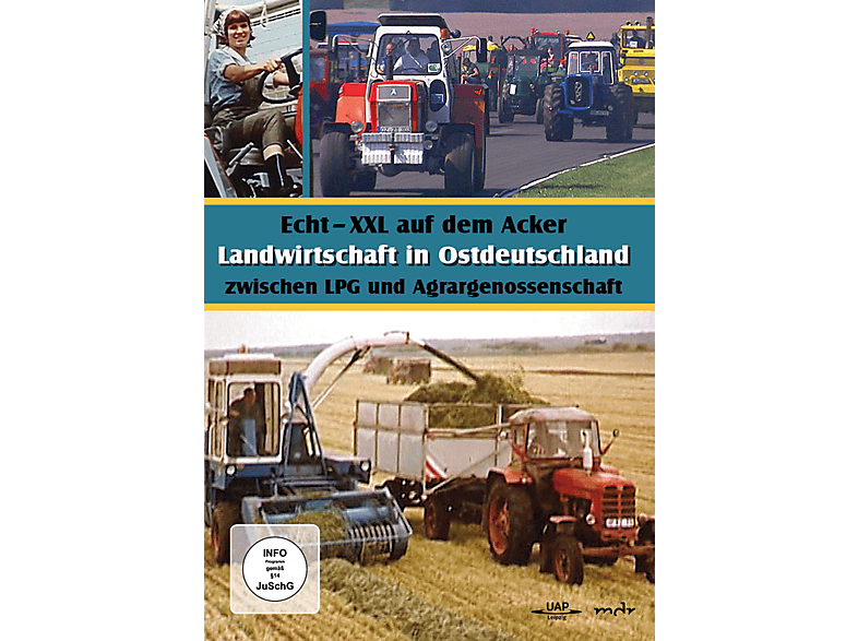 Echt – DVD Ostdeutschland XXL in dem Landwirtschaft Acker zwischen - und Agrargenossenschaft LPG auf