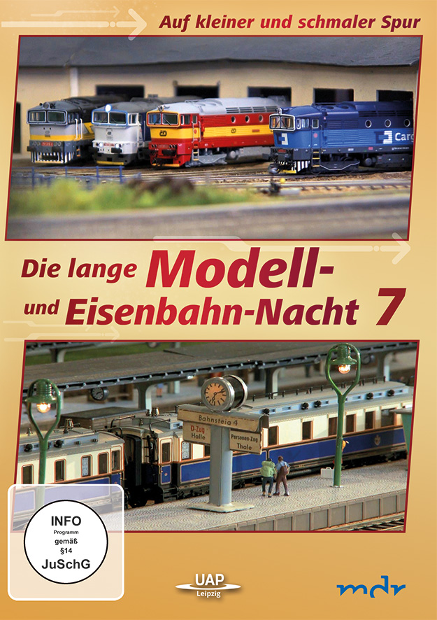 kleiner lange und Modell- Auf Die Spur schmaler DVD (MDR) und - Eisenbahnnacht 7.
