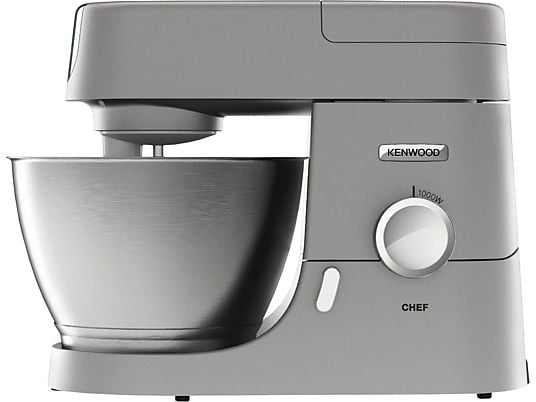 KENWOOD Chef KVC3110S + AT337 - Küchenmaschine + Kunststoff Mixaufsatz (Silber)