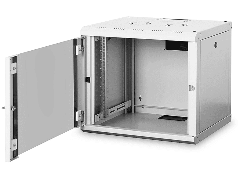 DIGITUS 19 Zoll Serverschrank 9HE (DN-19-09U) grau; Wandgehäuse für Server - Netzwerkkomponenten----Wandgehäuse für Server - Netzwerkkomponenten — Foto 2 von 2