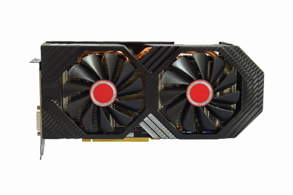 XFX RX-590P8DFD6 RADEON RX 590 FATBOY OC+ 8GB (AMD, Grafikkarte)