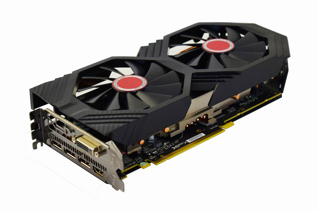 XFX RX-590P8DFD6 RADEON RX 590 FATBOY OC+ 8GB (AMD, Grafikkarte)