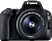 CANON EOS 200D + EF-S 18-55mm 1:3.5-5.6 DC III - Fotocamera reflex Nero