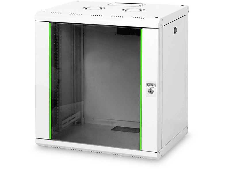 DIGITUS Serverschrank SoHo-Line 12HE, Grau, Wandmontage (DN-19 12-U); Serverschrank----Serverschrank