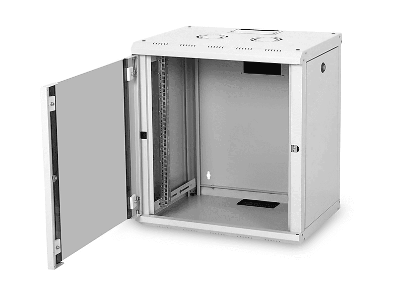 DIGITUS Serverschrank SoHo-Line 12HE, Grau, Wandmontage (DN-19 12-U); Serverschrank----Serverschrank — Foto 2 von 2