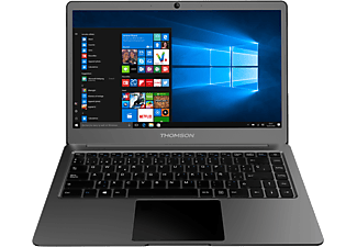 THOMSON SWNEOX14C-4TU64 - Notebook (14.1 ", 64 GB eMMC, Grau)