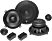 HIFONICS Vulcan VX5.2E - Système de haut-parleurs à 2 voies (Noir)