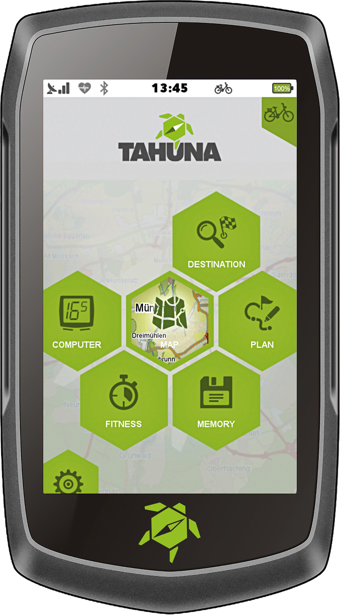 TEASI TEASI ONE⁴ - Outdoor-Navigationsgerät + Tahuna Tasche