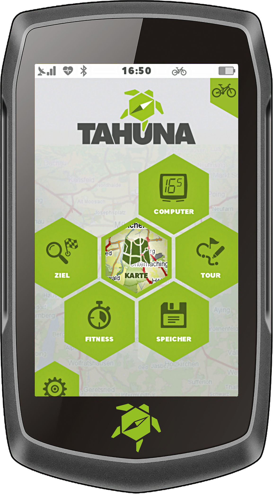 TEASI TEASI ONE⁴ - Outdoor-Navigationsgerät + Tahuna Tasche