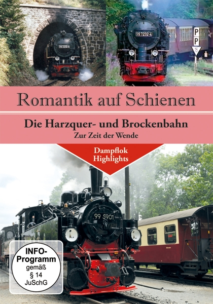 Schienen: Romantik Die Auf Harzquer-Und DVD Brockenba