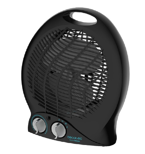 Calefactor - Cecotec Ready Warm 9500 Force, Termoventilador vertical, 2000 W