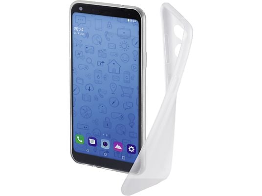 HAMA Crystal Clear - Custodia protettiva (Adatto per modello: LG V40 ThinQ)