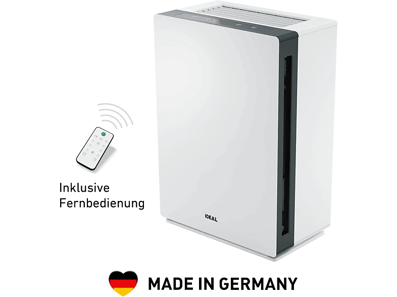 IDEAL AP40 PRO Luftreiniger - Made In Germany Bis 50m², HEPA Filter