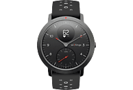 WITHINGS Steel HR Sport Hybrid Smartwatch Silikon, 230 mm, Schwarz