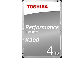 TOSHIBA TOSHIBA X300, 4 TB - Disco rigido (HDD, 4 TB, Nero)