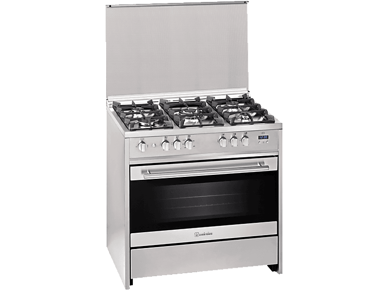 Cocina Meireles 5 quemadores encimera y horno a gas 911 x g911x fuegos de wok 90 cm clase inoxidable 116 90cm g911sbut