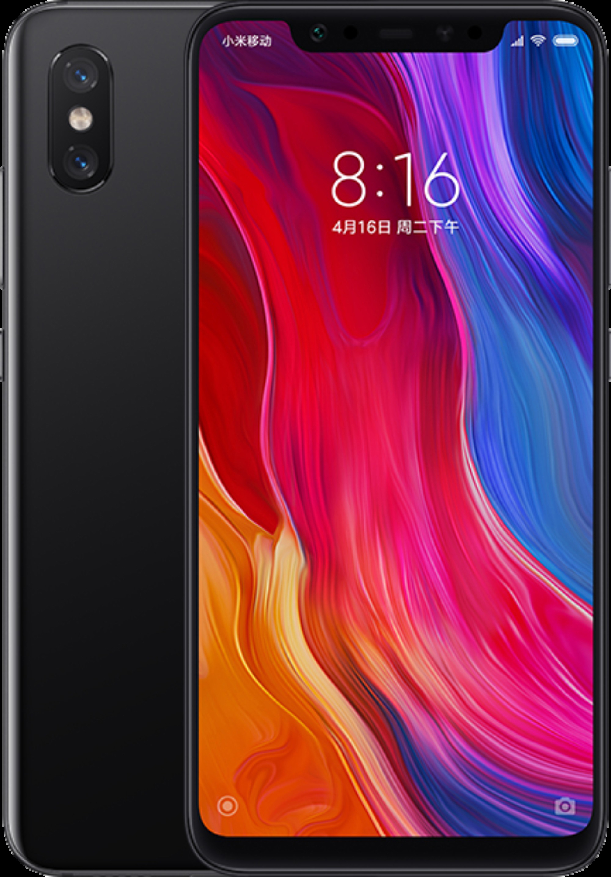 XIAOMI Mi 8 64 GB Schwarz Dual SIM