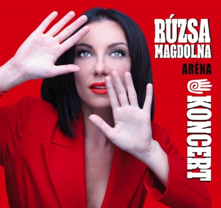 Rúzsa Magdolna album borítója, piros háttérrel. A kezeit mutatja.