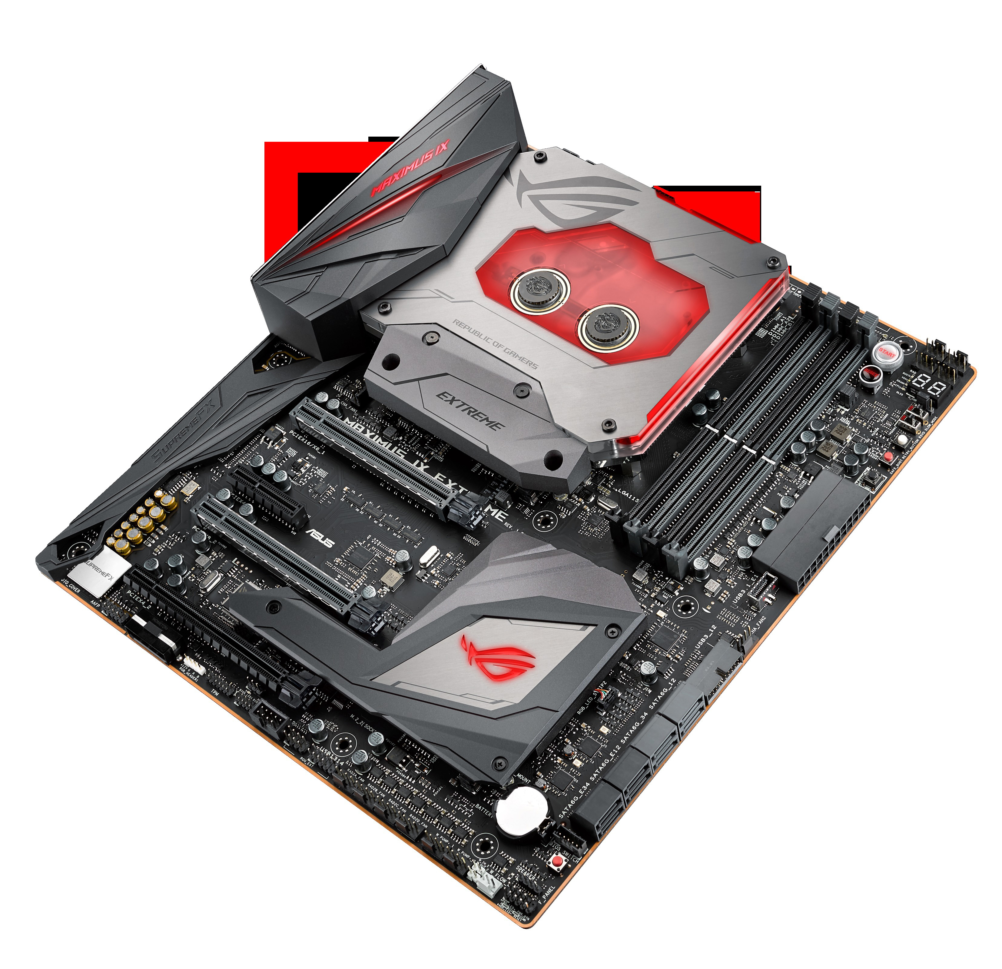 ASUS ROG Maximus IX Extreme Mainboard Schwarz