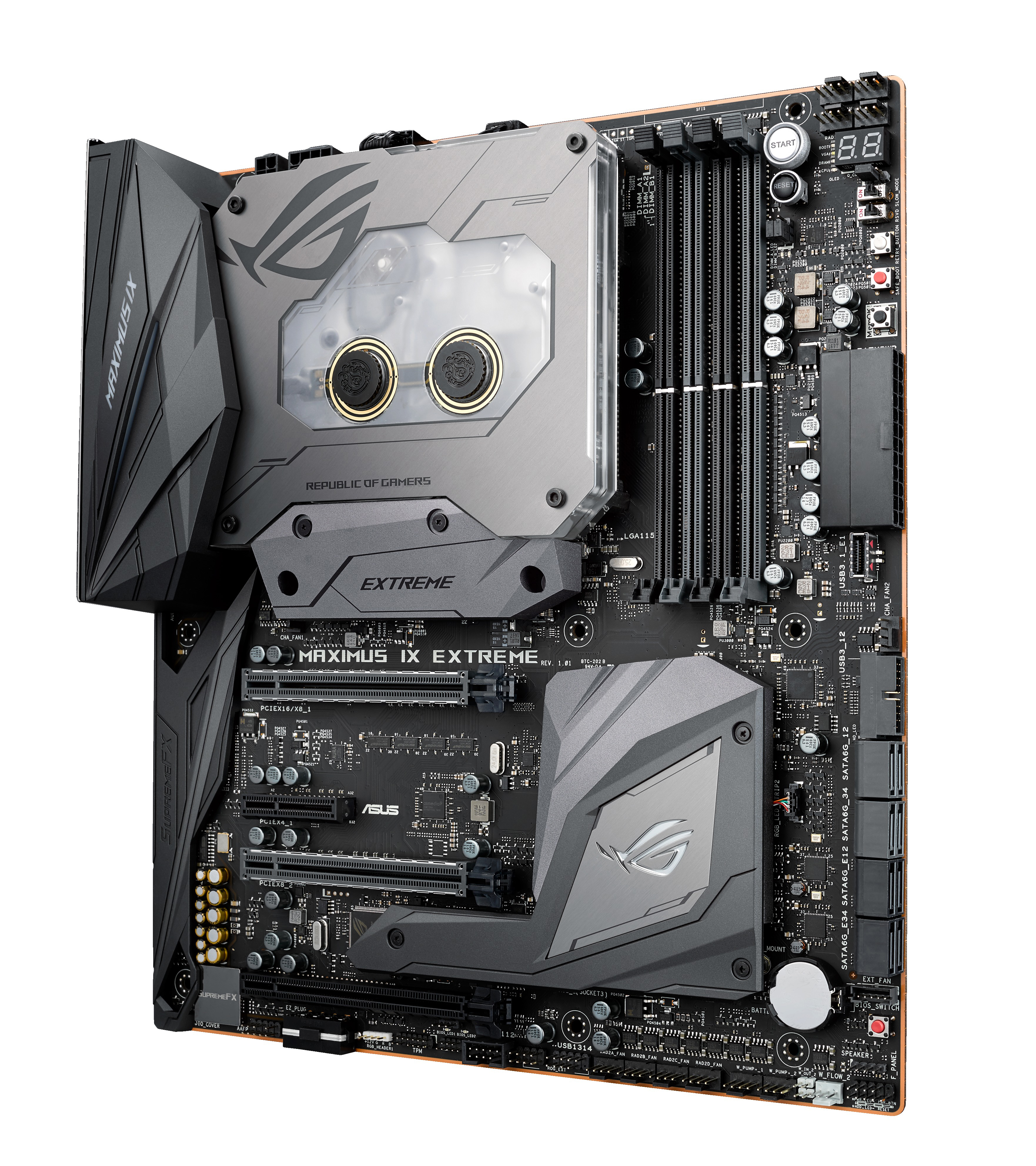 ASUS ROG Maximus IX Extreme Mainboard Schwarz