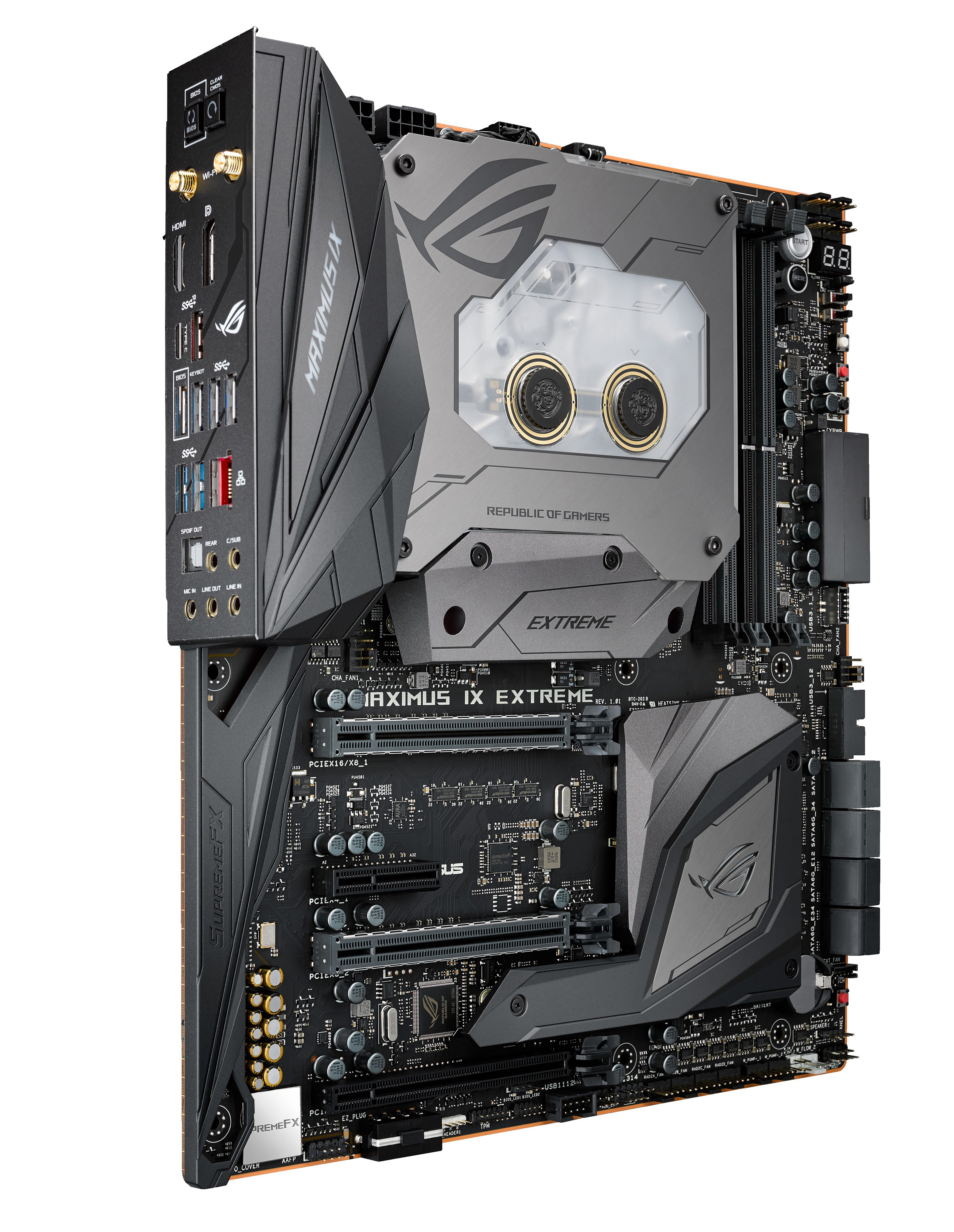ASUS ROG Maximus IX Extreme Mainboard Schwarz