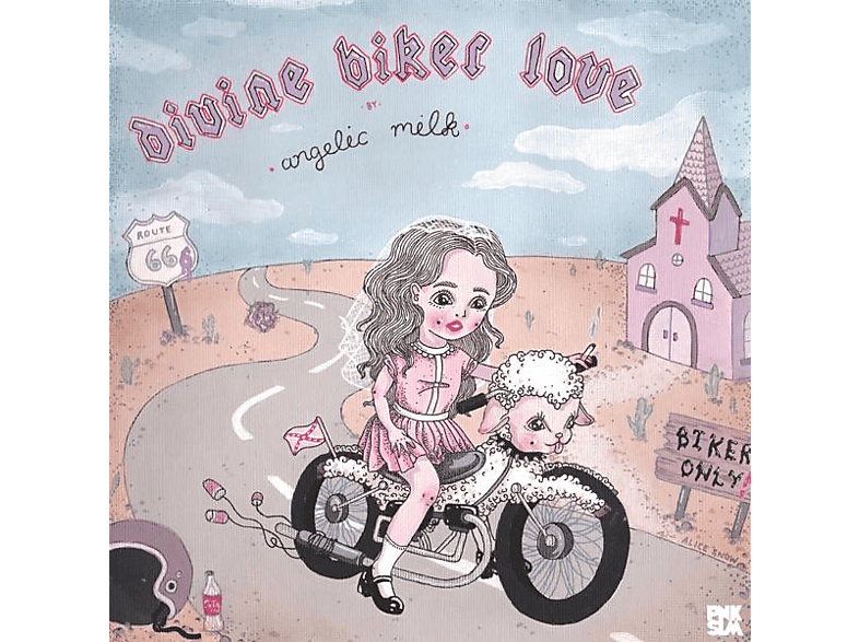 Angelic Milk - DIVINE BIKER LOVE  - (Vinyl) | Pop