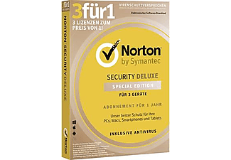Norton Security 3 für 1-3 Geräte - [PC]