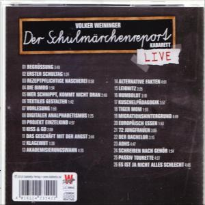 Volker Weininger - Der Schulmärchenreport  - (CD)