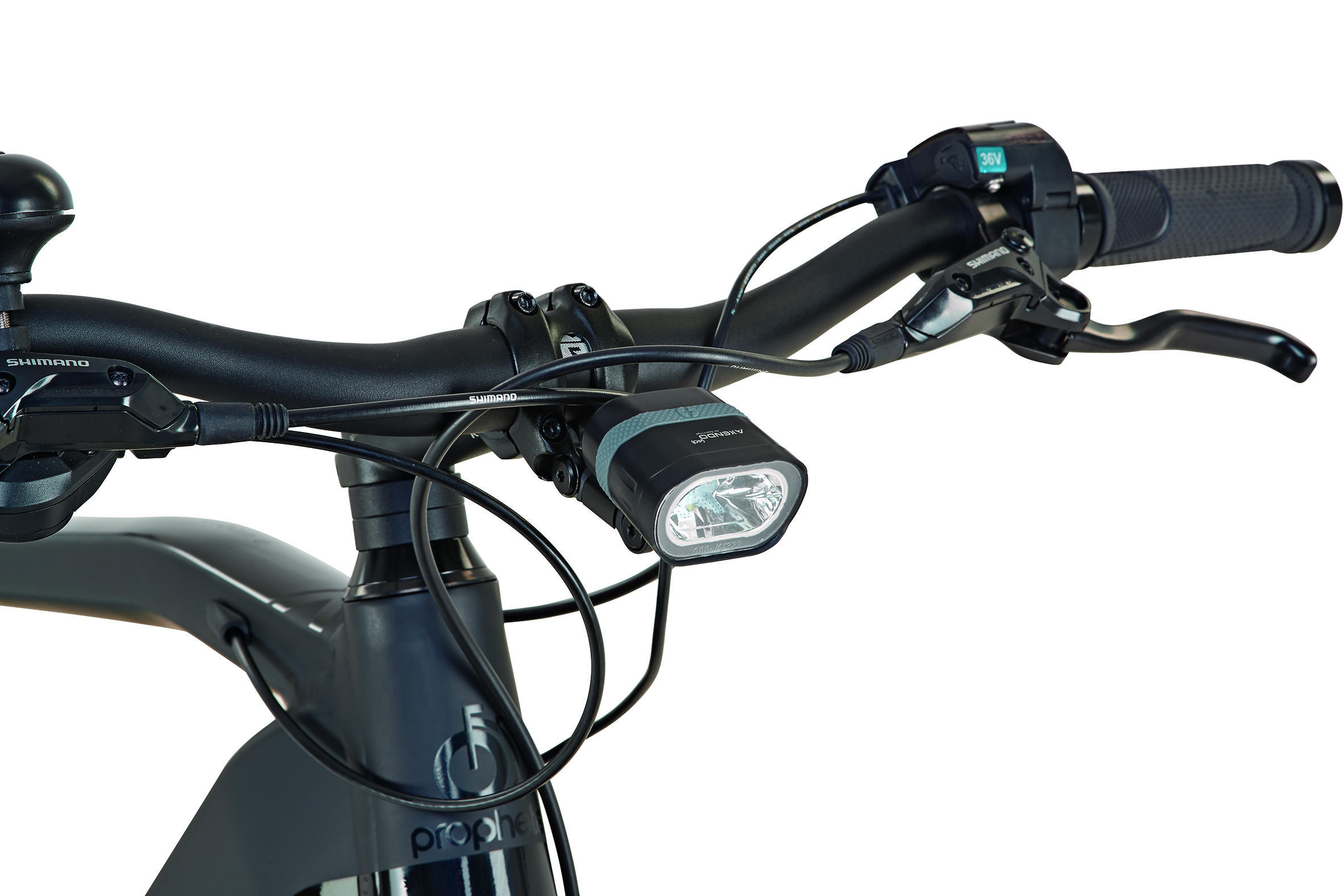 PROPHETE GENIESSER e3.0 Trekkingrad (Laufradgröße: 28 Zoll, Rahmenhöhe: 50 cm, Herren-Rad, 403 Wh, Schwarz)