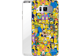 FINOO Simpsons Charaktere 01, Backcover, Samsung, Galaxy S8, Mehrfarbig