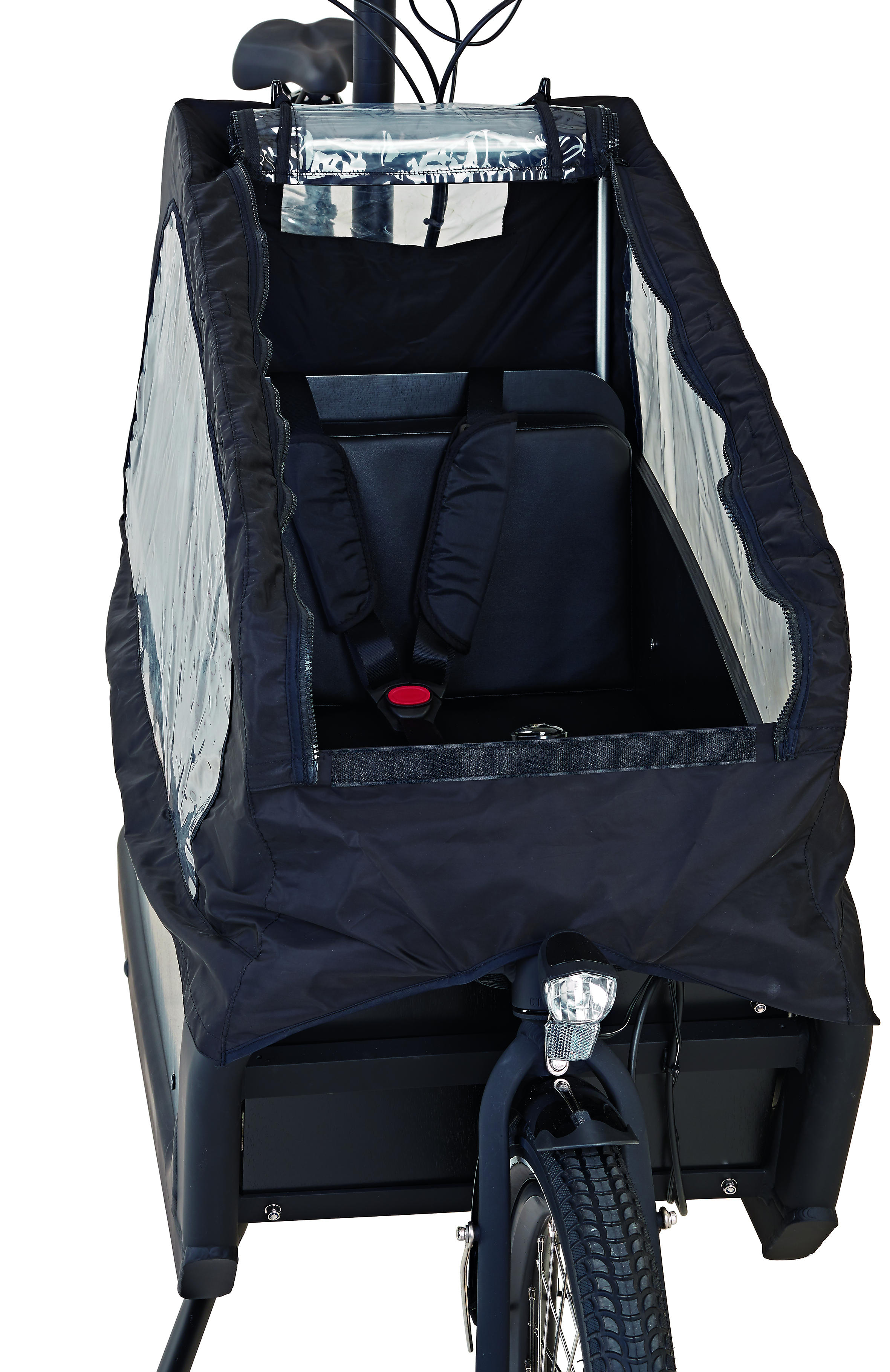 PROPHETE CARGO 2.0 Lastenrad (Laufradgröße: 26 Zoll, Rahmenhöhe: 48 cm, Unisex-Rad, 576 Wh, Schwarz/Schwarz Matt)