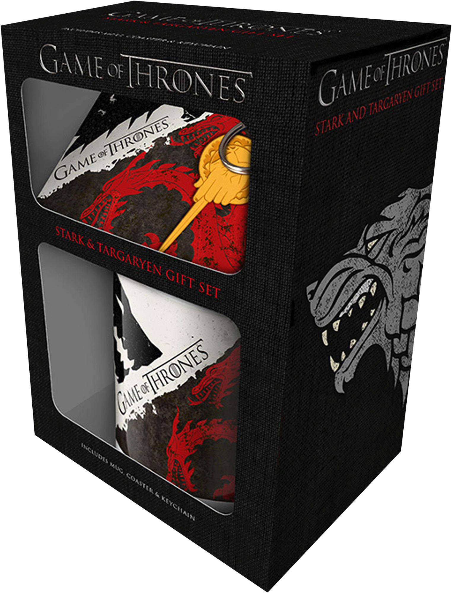 & of Thrones Geschenk-Set Geschenk-Set Game - EMPIRE Targaryen Stark -