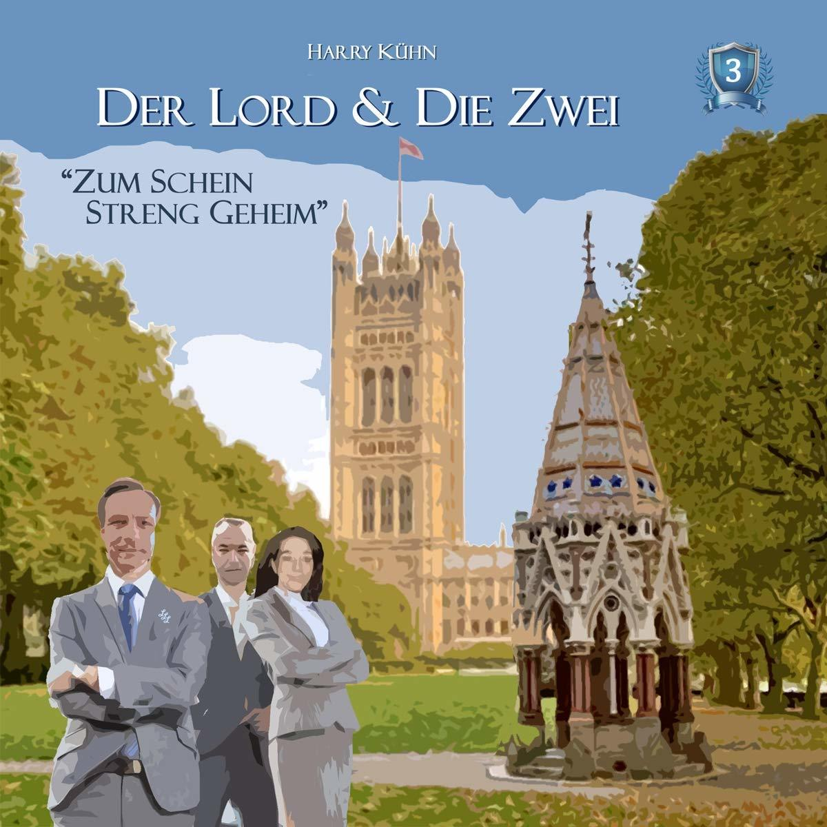 CD-Cover mit drei Personen, die vor einem Gebäude stehen.