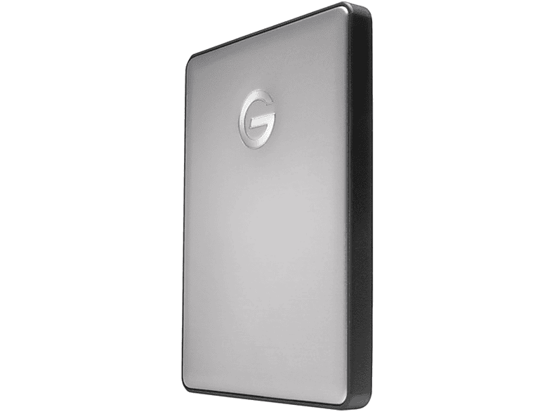 Disco duro portátil 1TB - G-Technology G-Drive Mobile, 2TB, 2.5", USB-C, Gris espacial