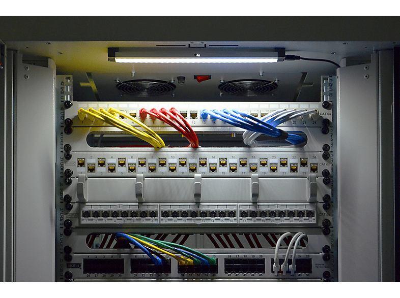 DIGITUS LED-Serverschrank-Beleuchtung magnetisch; Serverrack-Zubehör — Foto 2 von 3