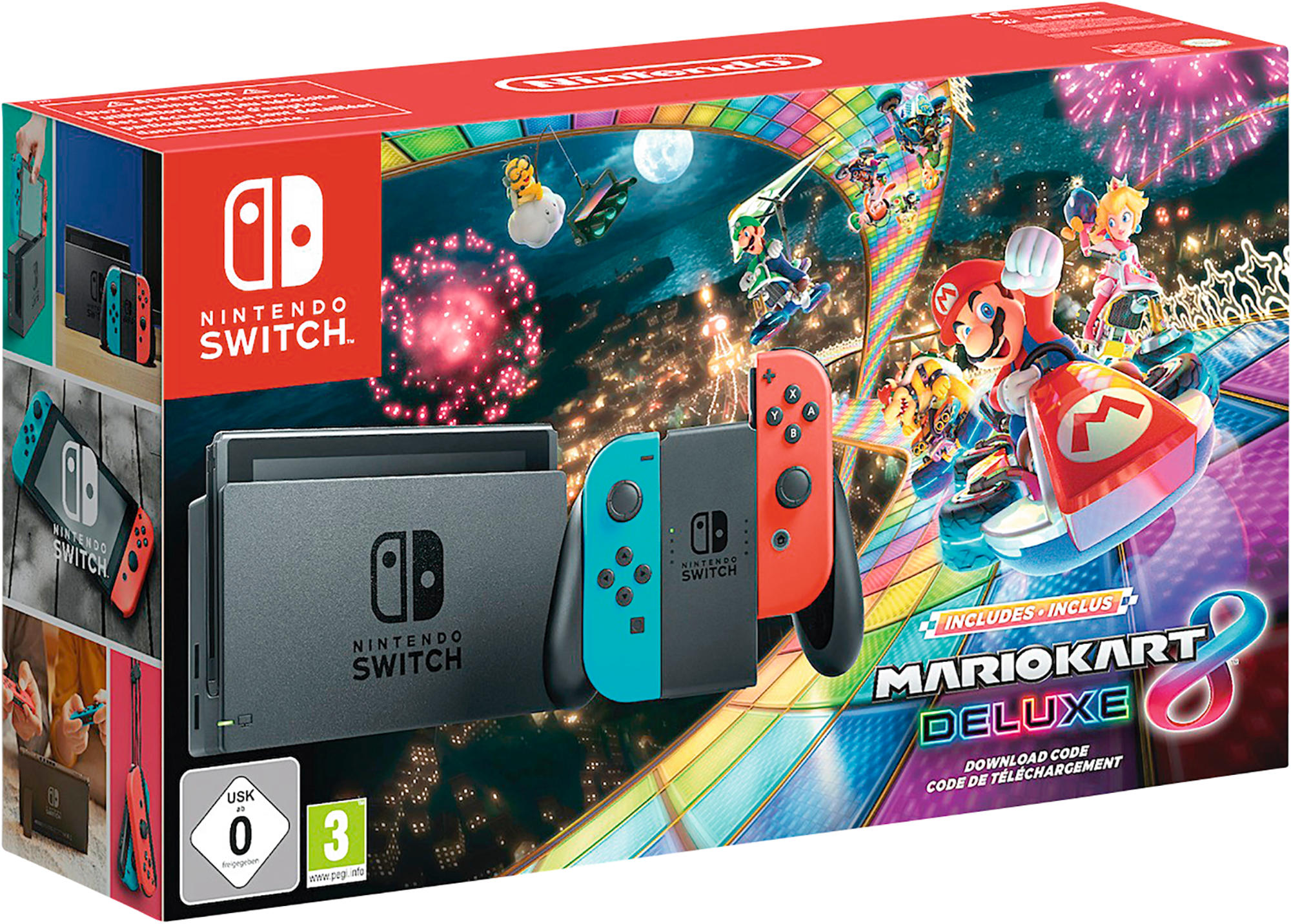 NINTENDO Switch Mario Kart 8 Deluxe Bundle