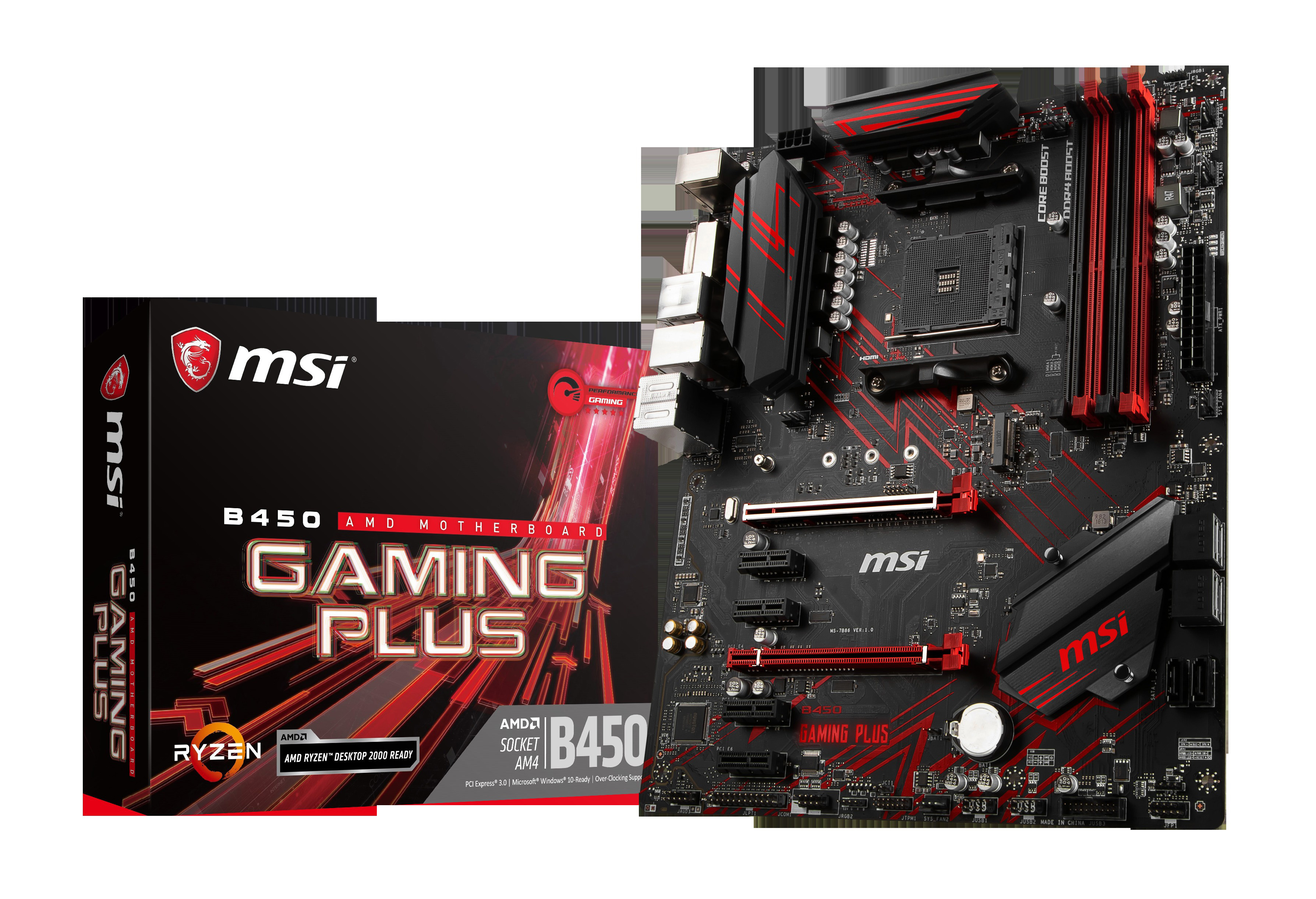 MSI B450 Gaming Plus Mainboard