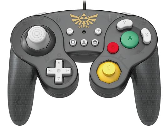 HORI NSW Zelda - USB Controller im GameCube-Stil (Schwarz)