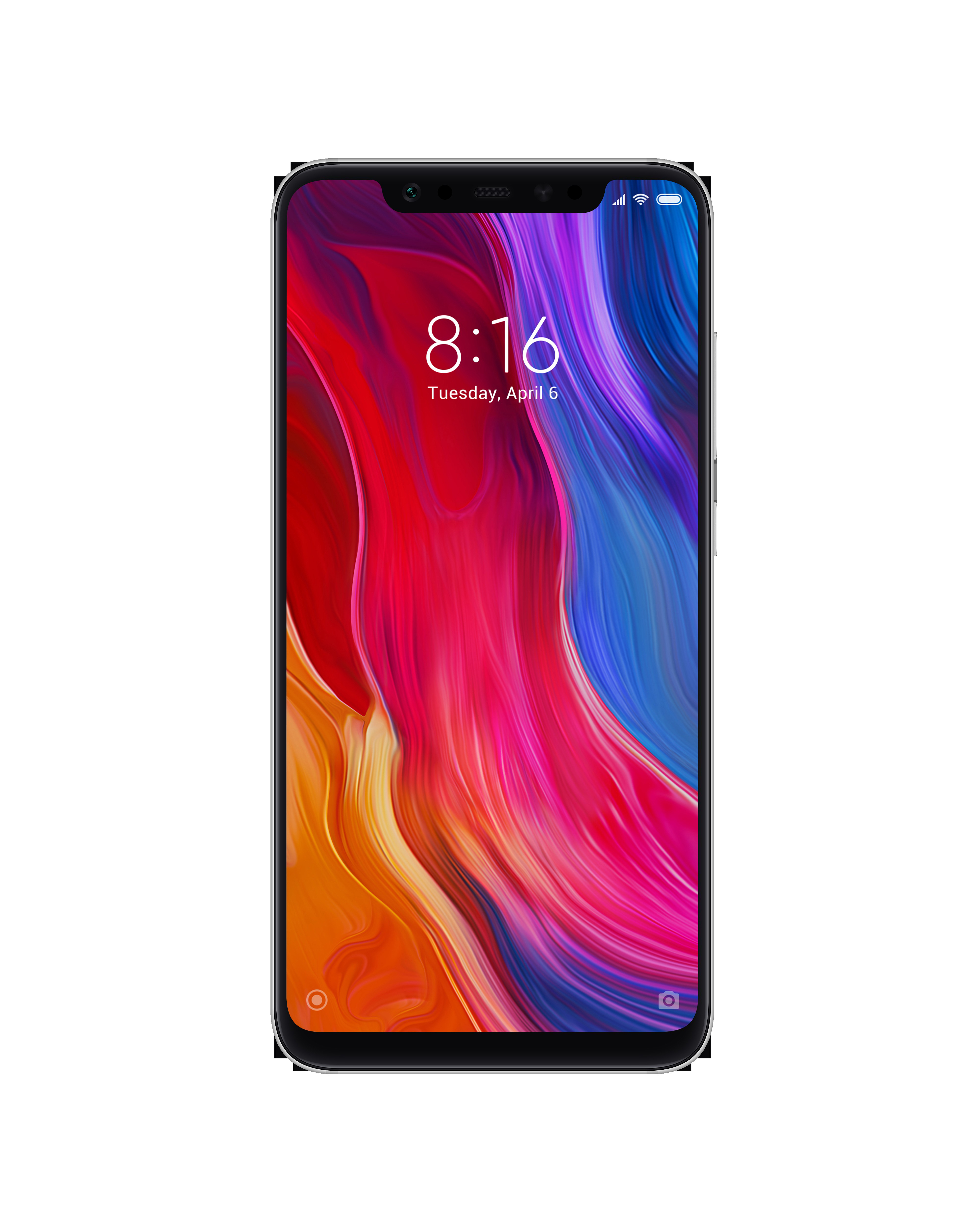 XIAOMI Mi 8 128 GB Weiß Dual SIM