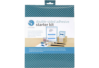 SILHOUETTE Double-Sided Adhesive Starter Kit - Carta autoadesiva (Multicolore)