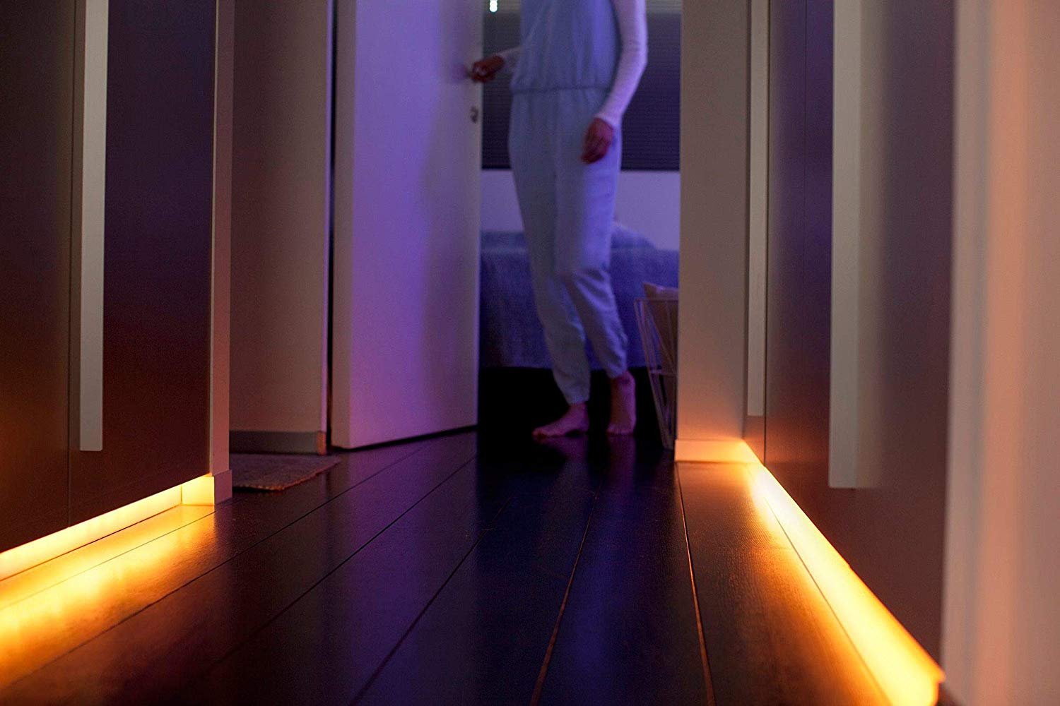 Pack de luces de ambiente - Philips Hue White and color ambience, Paquete Lightstrip Plus 2M + 1M