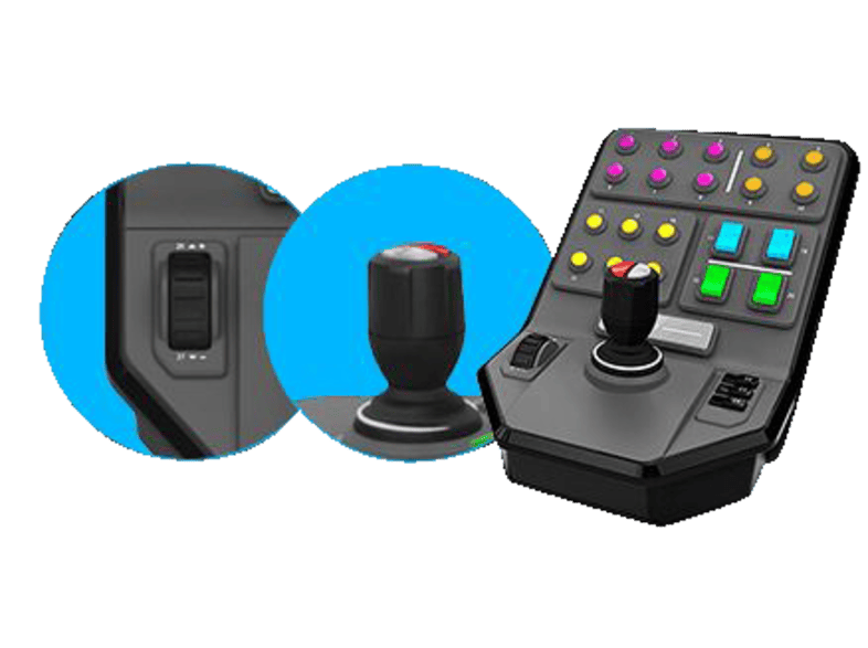 Logitech Gaming G Saitek Farm Sim Controller -N/A- EMEA Lenkrad PC Schwarz  inkl. Pedale kaufen