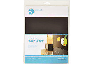 SILHOUETTE Printable Magnet Paper - Magnetpapier (Schwarz)