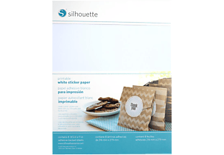 SILHOUETTE Sticker paper - Stickerpapier (Weiss)